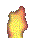 Flame, symbol of Pentecost
